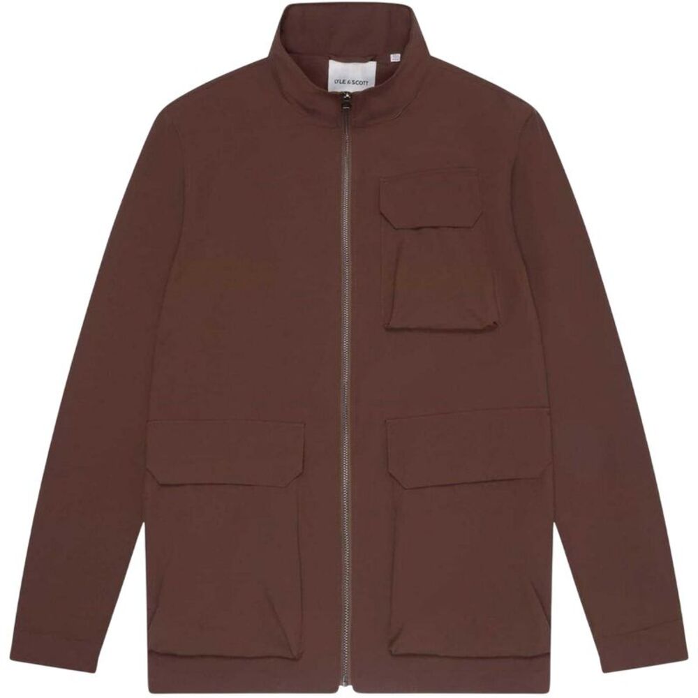Lyle & Scott Mens 3 Pocket Soft Shell Jacket / Red